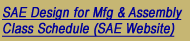 SAE DFMA Schedule
